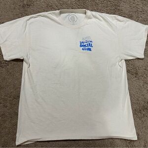 Anti Social Social Club White T-Shirt A-110